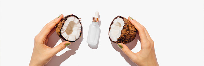 Coconut facial oil